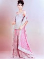 BW8816 Light Lavender & Baby Pink Gharara
