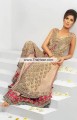 MX7329 Apricot Crinkle Chiffon Banarasi Jamawar Maxi Sharara
