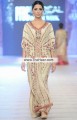 MX6100 Beige Almond Crepe Silk Crinkle Chiffon Maxi Kaftan