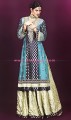 PW6760 Light Sea Green And Pale Spring Bud Crimson Banarsi Jamawar Lehenga