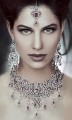 JW261 Dark Red Diamond Like Jewellery