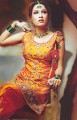 PW401 Orange pure  Party Wear