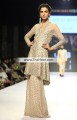 SC6629 Antique White Crinkle Chiffon Net Embroidered Chiffon Sharara