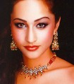 EJ763 Red And White Gemstones Evening Jewellery