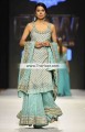 BW6630 Lavender Blue Light Sky Blue Sky Blue Jute Net Crinkle Chiffon Sharara