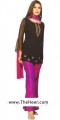 CW788 Black Chiffon Casual Wear