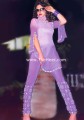  CW633 Purple Chiffon Casual Wear