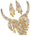 JW151 Gold Plated Diamond Like Jewellery