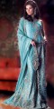 BW6856 Maya Blue Crinkle Chiffone Lehenga