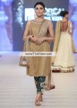 PW7285 Desert Deep Jungle Green Khaki Crinkle Chiffon Raw Silk Party Dress
