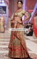 BW6976 Medium Champagne Crinkle Chiffon Lehenga