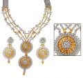 JW145 Rhodium Plated Diamond Like Jewellery