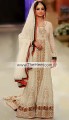 BW6058 Off White Banarasi Crinkle Chiffon Sharara