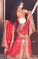 BW8452 Gold & Red Lehenga