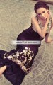 PW6829 Dark Palatinate Purple Crinkle Chiffon Sharara