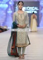PW7284 Cambridge Blue Beau Blue Dark Jungle Green Crinkle Chiffon Banarasi Jamawar Raw Silk Organza Party Dress