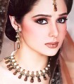 EJ304 Brown Glass Stone Evening Jewellery