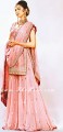 SC8047 Blush Banarsi Party Wear