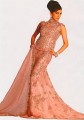BW558 Dusky Coral Mermaid Lehenga