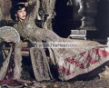 BW7856 Shadow Teal Scarlet Crinkle Chiffon & Banarasi Jamawar Sharara