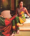 EW7890 Forest Green Crepe Evening Wear