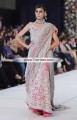 BW6660 Silver Brink Pink Rosy Brown Crinkle Chiffon Lehenga