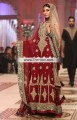 BW6900 Persian Plum Crinkle Chiffon Raw Silk Anarkali Bridal Dress