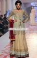 SC6751 Medium Celadon Pale Gold Burgundy Crinkle Chiffon Banarasi Jamawar Lehenga