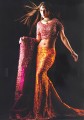 BW094 Hot pink & Golden Lehenga