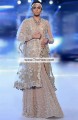 SC6850 Khaki Crinkle Chiffon Lehenga