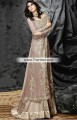 SC6746 Misty Rose Tan Crinkle Chiffon Sharara