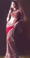 BW6980 Red Crepe Silk Lehenga
