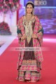 BW5417 Rosewood Crinkle Chiffon Jamawar Sharara