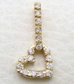 JW779 Heart Shaped Pendants Jewellery