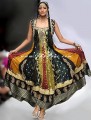 AK7503 Multicolor Banarsi Jamawar Anarkali Style