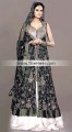 BW6324 Jungle Green White Crinkle Chiffon Sharara