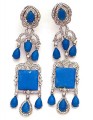 JW4959 Blue Opal Earrings Jewellery