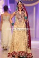 BW5395 Burlywood Persian Plum Crinkle Chiffon Banarasi Jamawar Sharara