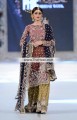 BW6694 Vivid Burgundy Brass Dark Midnight Blue Crinkle Chiffon Sharara