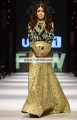 SC6506 Dark MSU Green Vegas Gold Velvet Raw Silk Crinkle Chiffon Lehenga