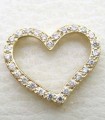 JW775 Heart Shaped Pendants Jewellery