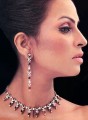 JW228 White Zircons Light Jewellery