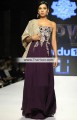 MX6621 Dark Byzantium Vanilla Crinkle Chiffon Crepe Silk Wedding Maxi