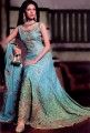 BW6793 Dodger Blue & Eton Blue Lehenga