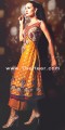 PW6905 Amber Banarsi Crinkle Chiffon Long Kameez
