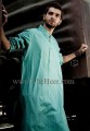 KT721 Verdigris Mixed Cotton Kurta