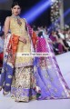 BW6683 Cadmium Yellow Off White Iris Dark Pastel Red Fandango Pink Crinkle Chiffon Banarasi Jamawar Velvet Chiffon Sharara