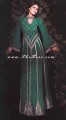 AK6710 Sacramento State Greenf Crincle Chiffon Anarkali Style