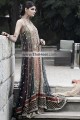 BW7744 Midnight Green Beige Fuzzy Wuzzy Crinkle Chiffon Sharara