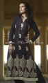 EW7521 Black Crepe Evening Wear